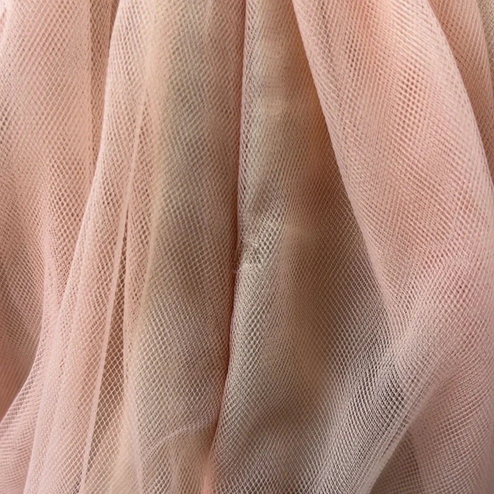 Trish Scully Child Peach Tulle Dress Size 5
